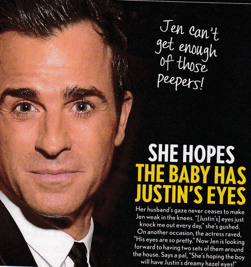 Illustration for article titled This Week In Tabloids: Jennifer Aniston Is Finally Having Her 1,187,366th Baby!